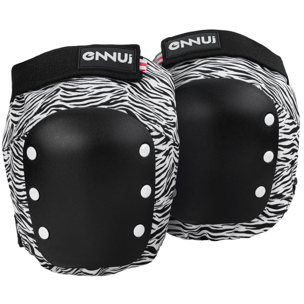 プロデザイン Pro-Designed Knee Pad Zebra L Aly Knee Pad Zebra - Ennui - Inline skating Protection