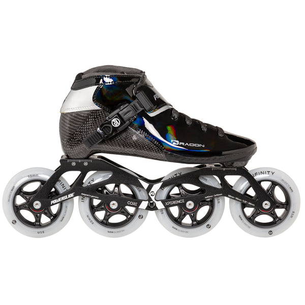 Dragon Black 90 Powerslide Racing Inline Skates