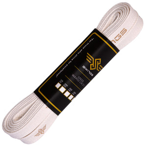 Waxed Superlaces White (1)