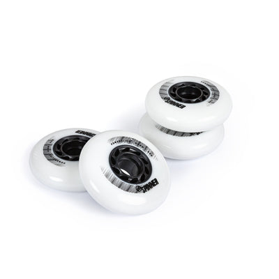 Powerslide - Spinner 80/88A White, 4-pack - 3