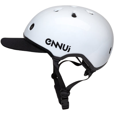 Ennui - Elite White (include removable peak) - 2