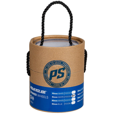 Powerslide - Spinner 84/88A White, 4-pack - 5