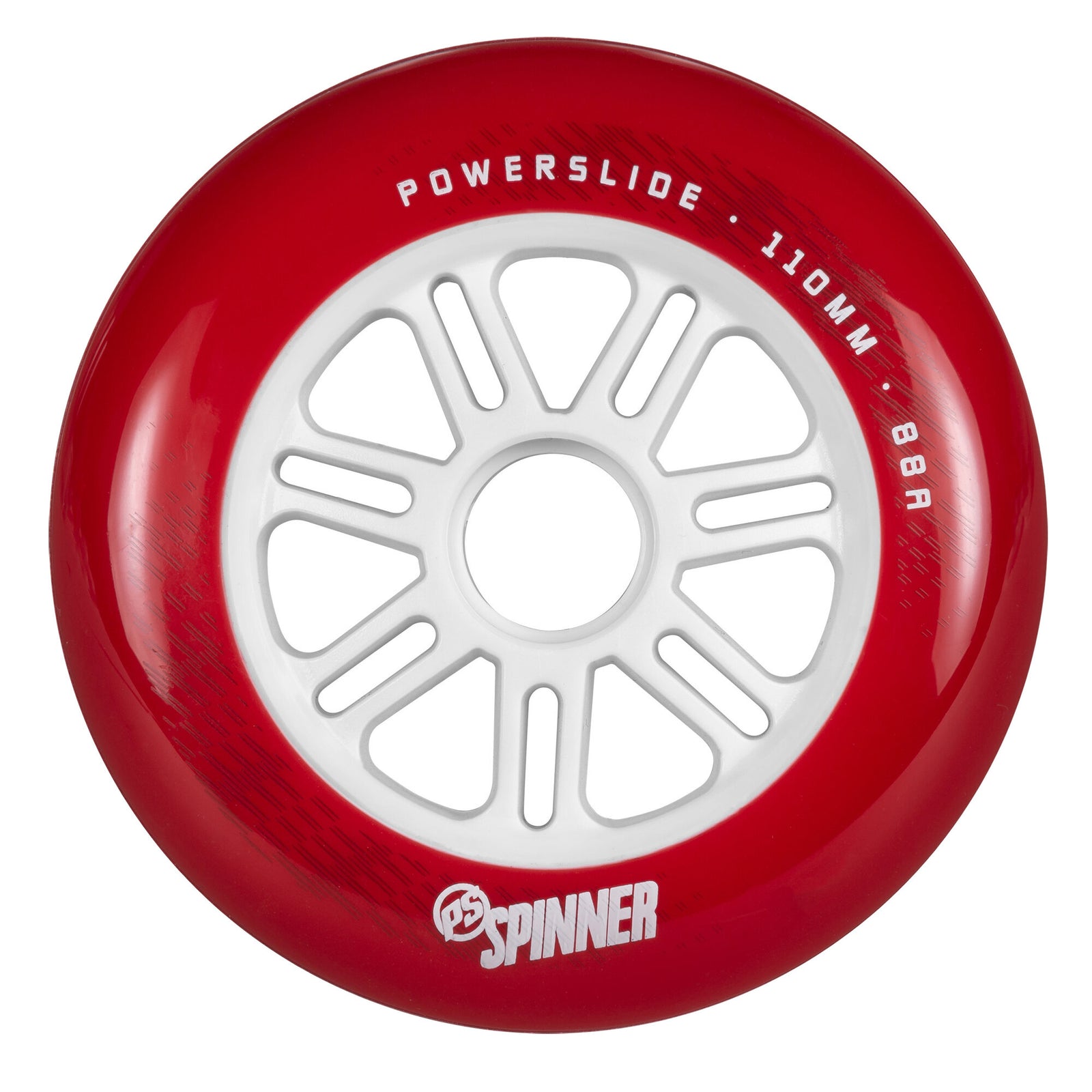 Spinner 110/88A Red, 3-pack - Powerslide - Urban Inline Skate Wheels - Product Image 1