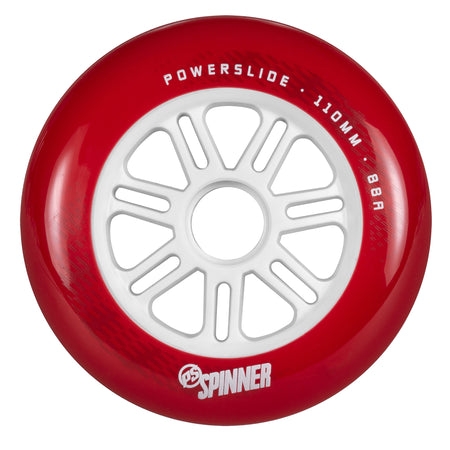 Spinner 110/88A Red, 3-pack - Powerslide - Urban Inline Skate Wheels - Product Image 1