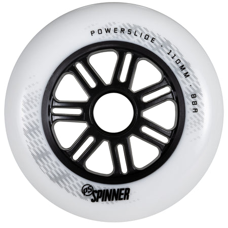 Spinner 110/88A White, 3-pack - Powerslide - Urban Inline Skate Wheels - Product Image 1