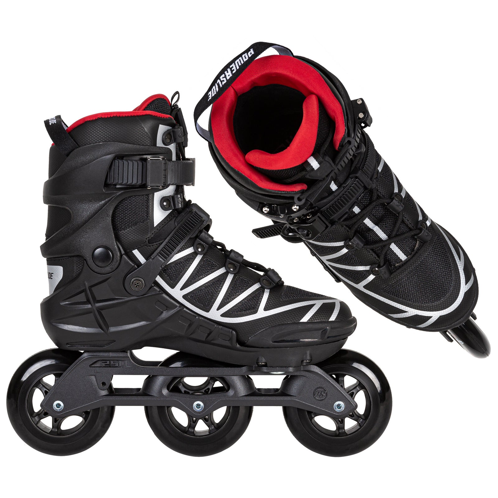 Phuzion Argon Scarlet 100 - Powerslide - Fitness Inline Skates - Product Image 7