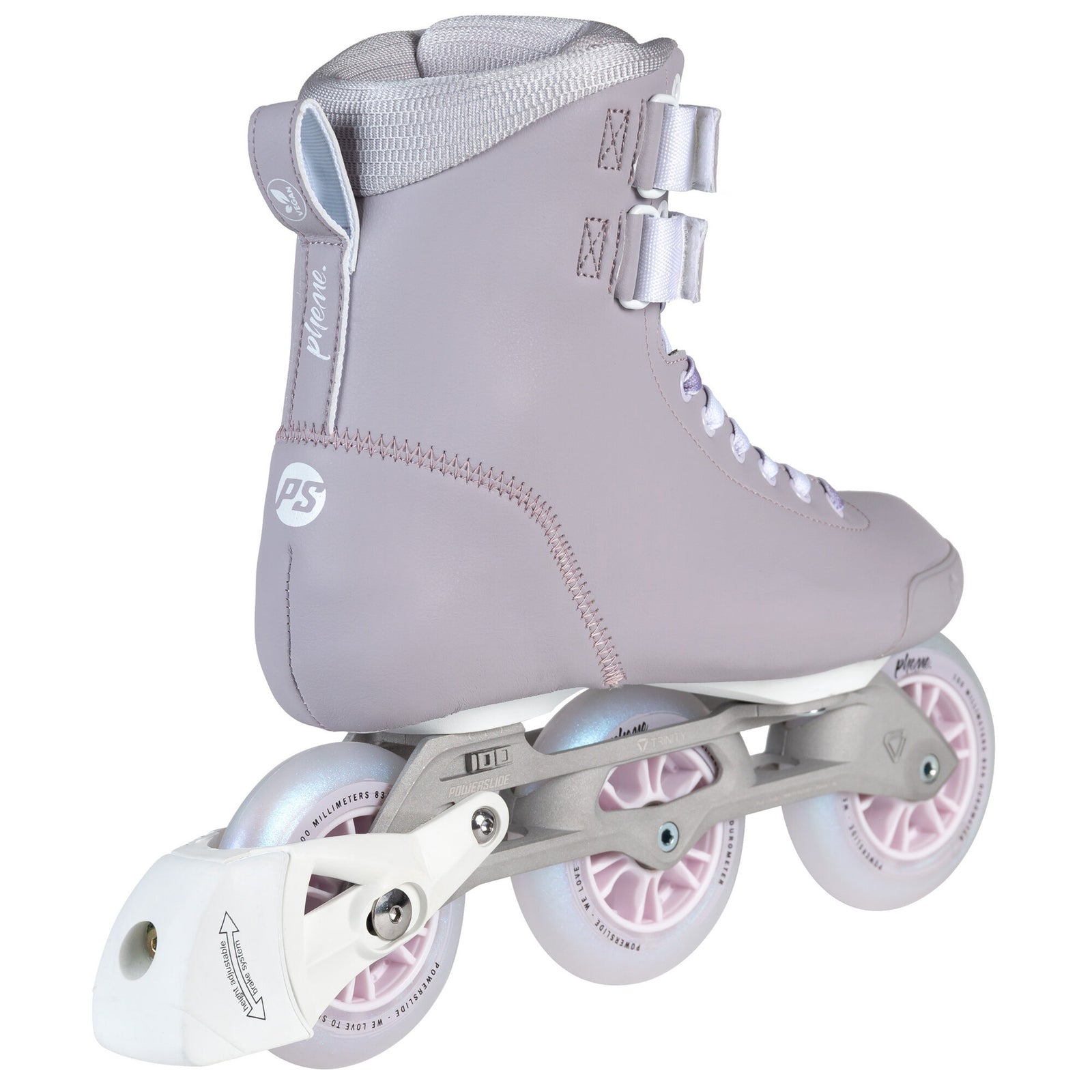 Pheme Lilac 100 - Powerslide - Fitness Inline Skates - Product Image 3