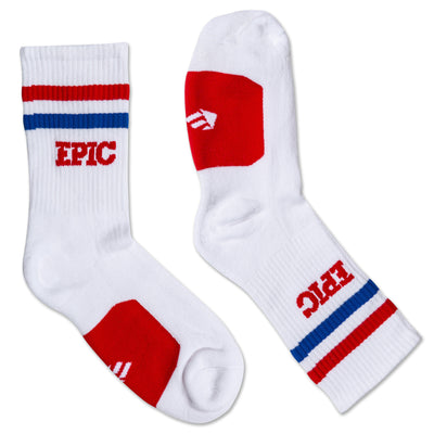 Epic Socks White - Epic - Inline Skating Clothing - Product Image 5