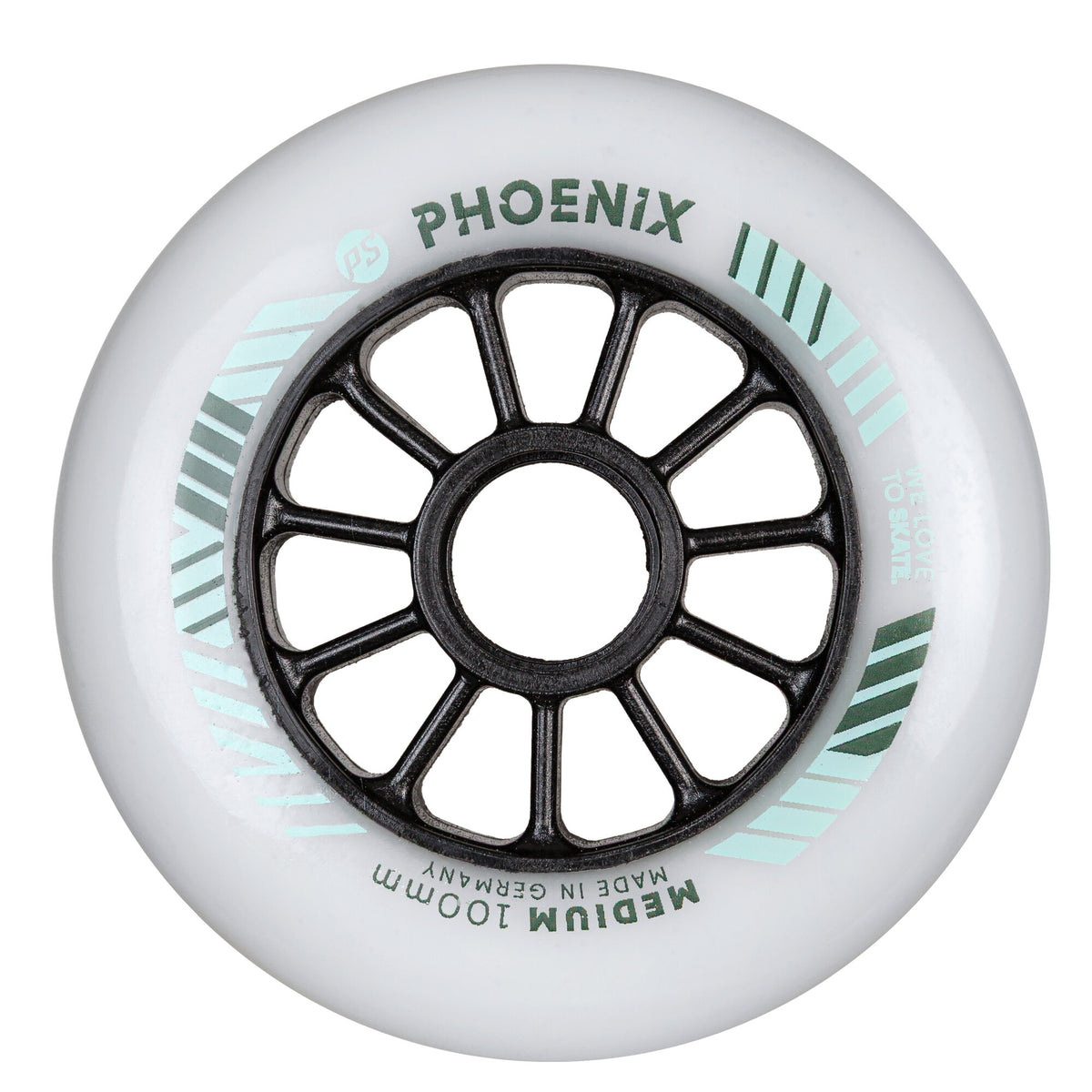 PHOENIX 100mm DD Medium - Powerslide - Racing Inline Skate Wheels