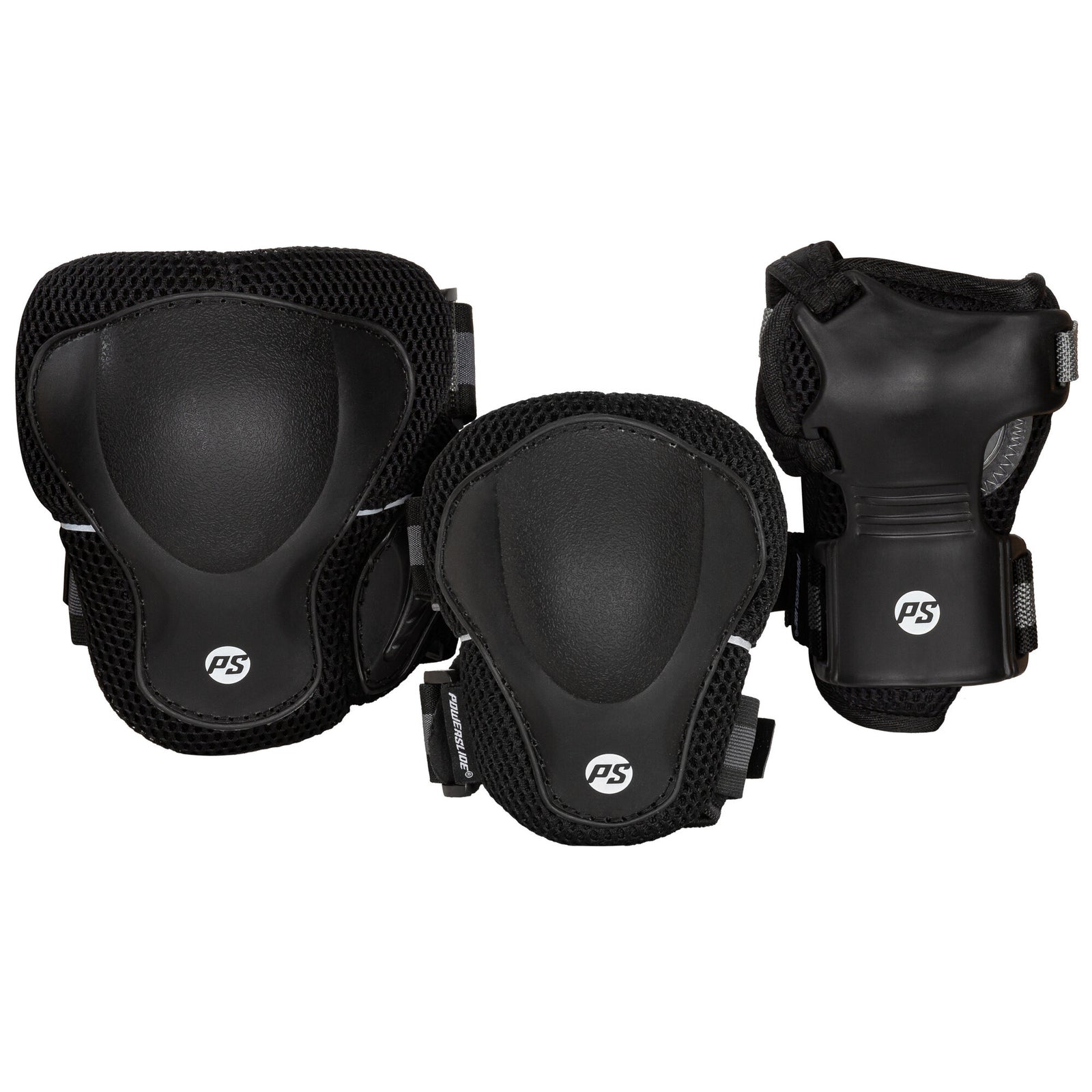 Powerslide Standard Set Protezioni Uomo da 3 Pezzi - Set Di Protezioni