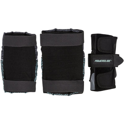 Standard Black/Teal Set - Powerslide - Inline Skating Protection - Product Image 4