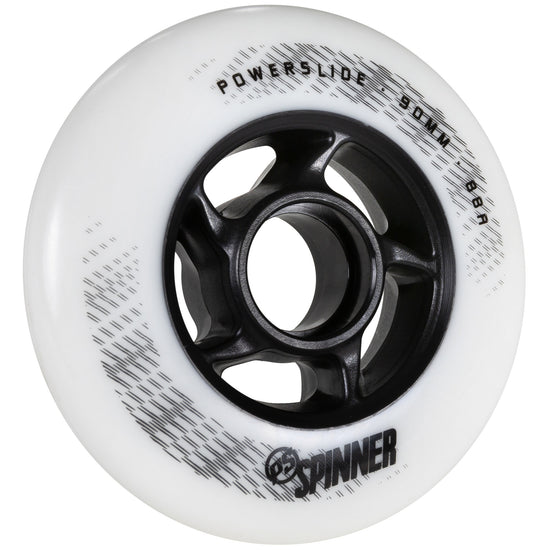 Spinner 90/88A White, 4 pack - Powerslide - Urban Inline Skate Wheels - Product Image 2