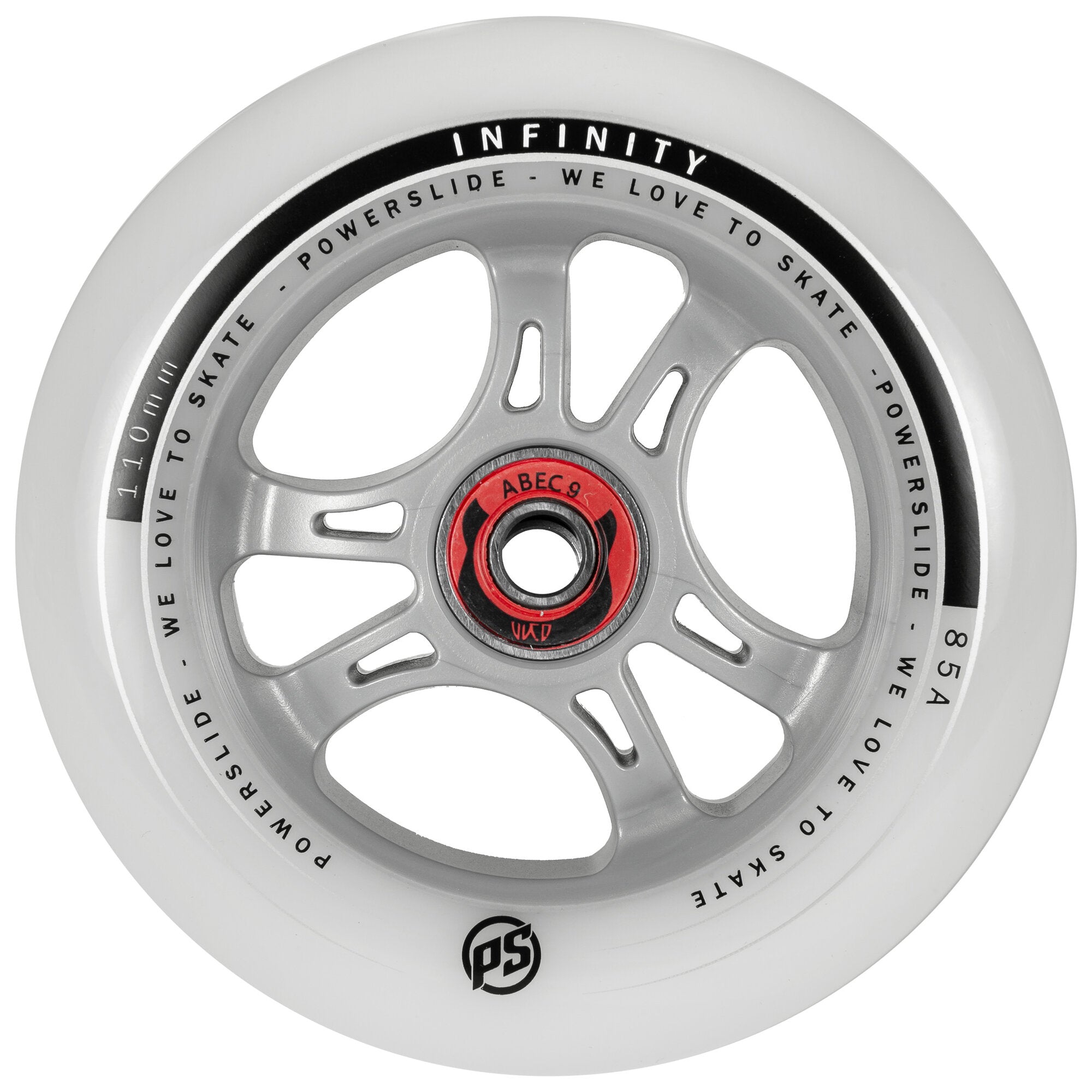 Infinity 110 RTR ABEC9/Spacer, 3-pack - Powerslide - Fitness