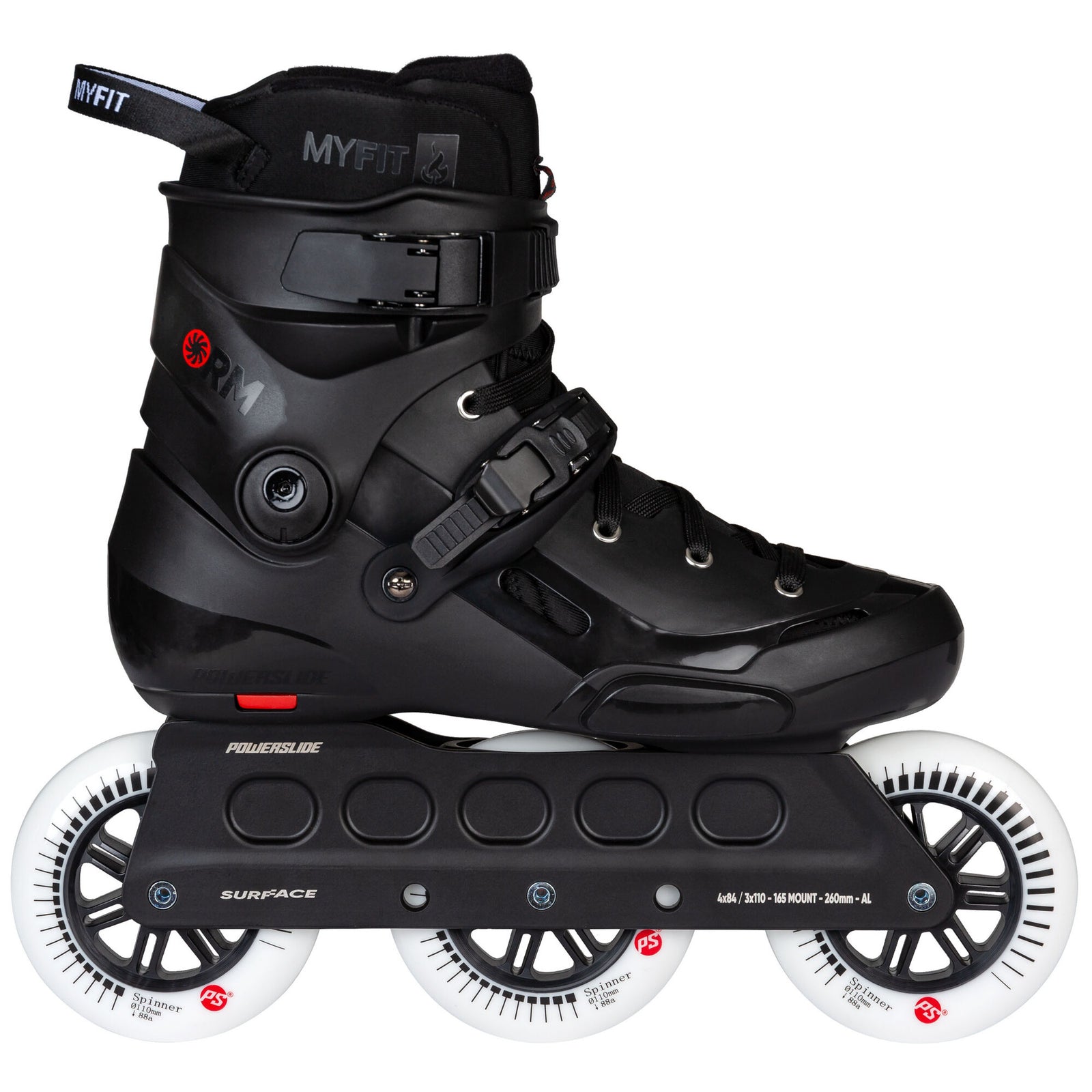 Storm Black 110 - Powerslide - Urban Inline Skates - Product Image 1