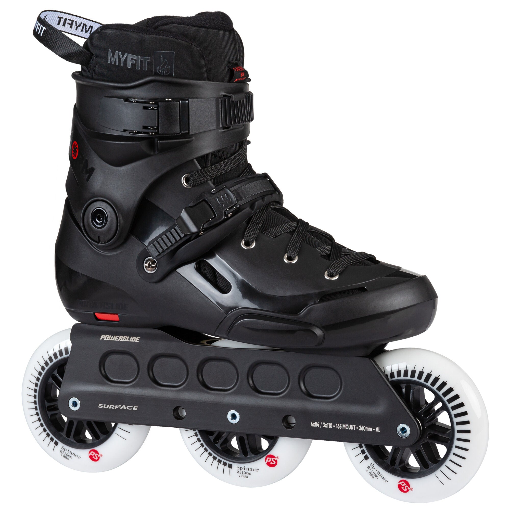 Storm Black 110 - Powerslide - Urban Inline Skates