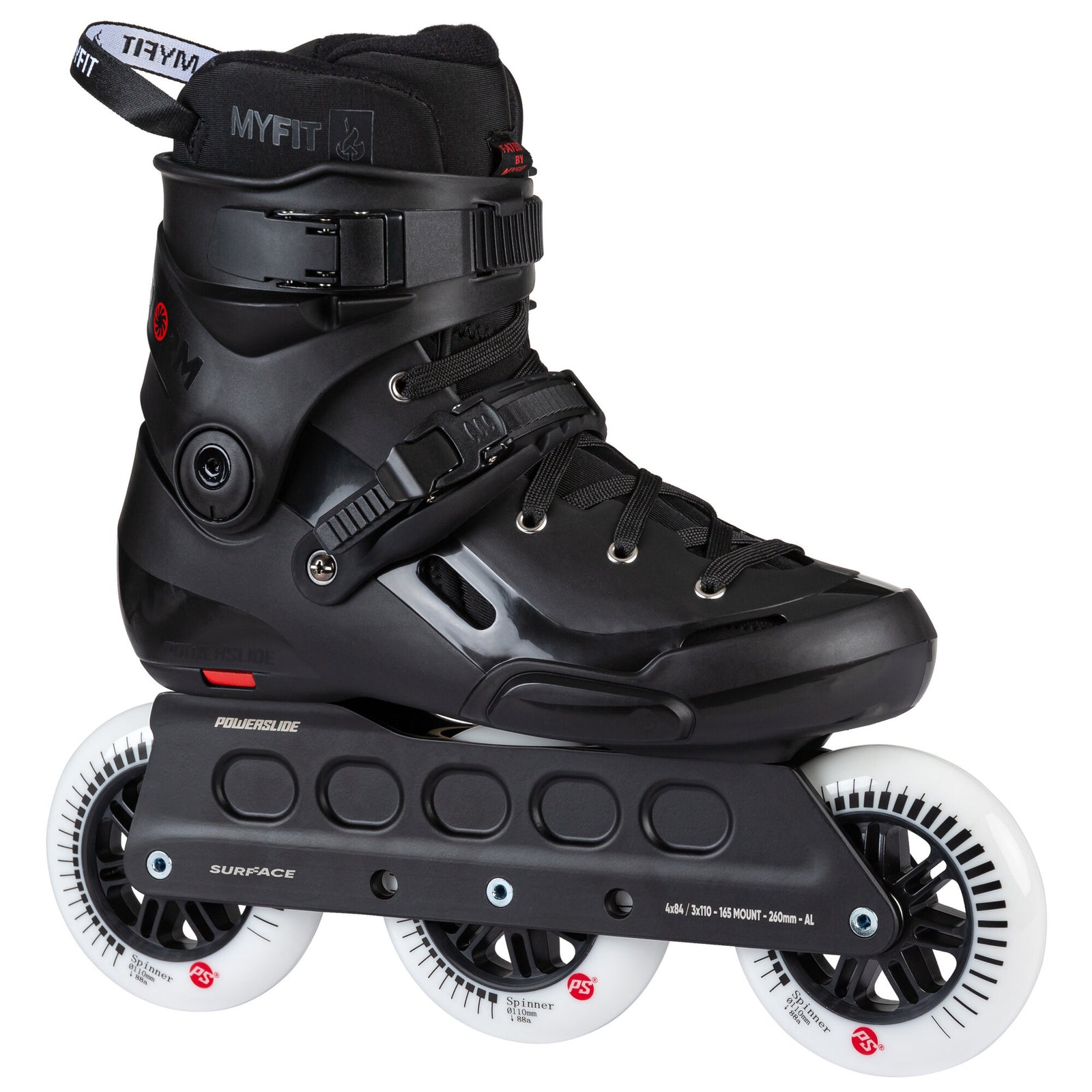 Storm Black 110 - Powerslide - Urban Inline Skates - Product Image 2