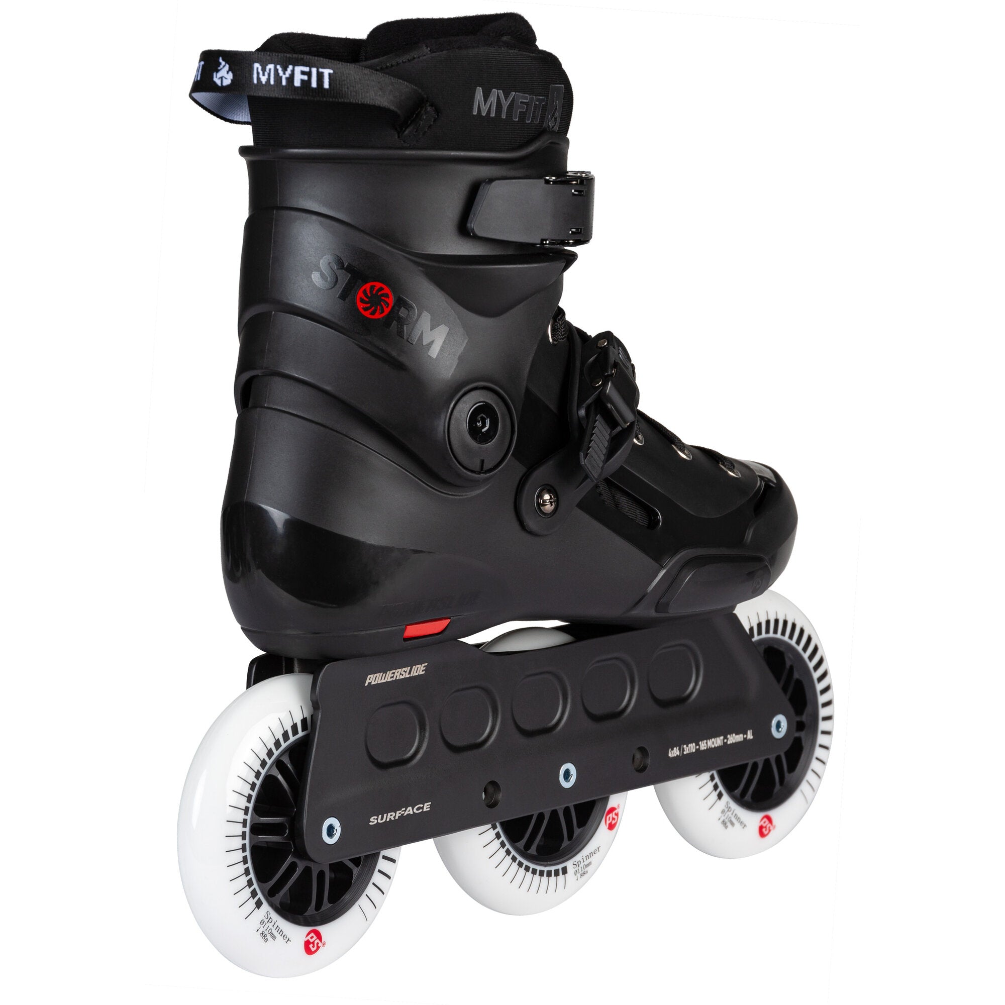 Storm Black 110 - Powerslide - Urban Inline Skates