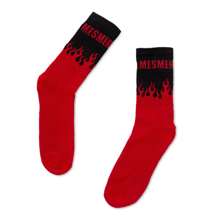 Mesmer "Hots" Socks red/black - MESMER - Casual Clothing - Product Image 1