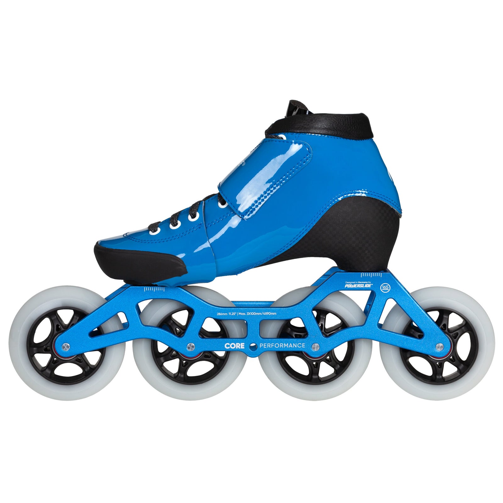 3X adj. Evo Blue / White - Powerslide - Racing Inline Skates - Product Image 6