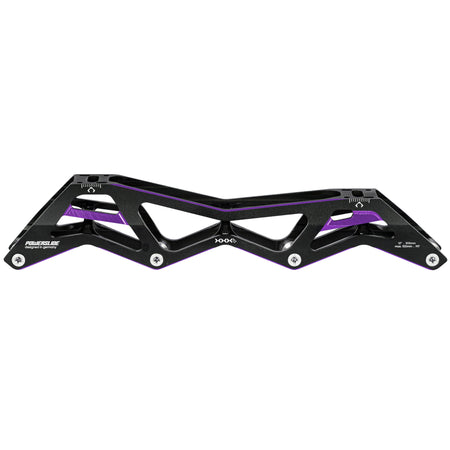 3X4 12.0/4x100 Black Purple, 195 - Powerslide - Racing Inline Frames - Product Image 1