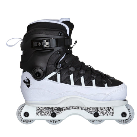 AG 15 Montre Livingston Pro Skate white / black - IQON - Aggressive Inline Skates - Product Image 1