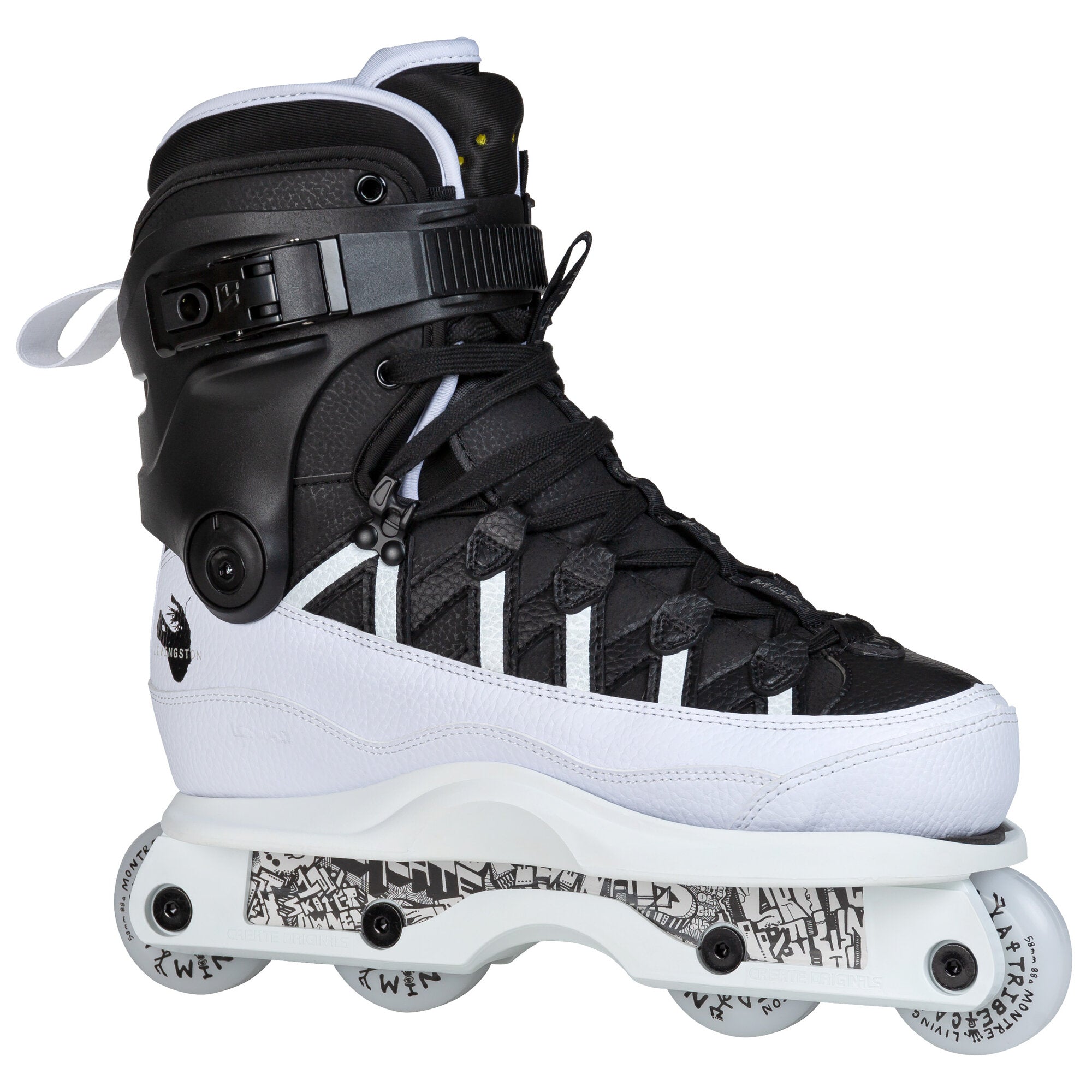 AG 15 Montre Livingston Pro Skate white / black - IQON