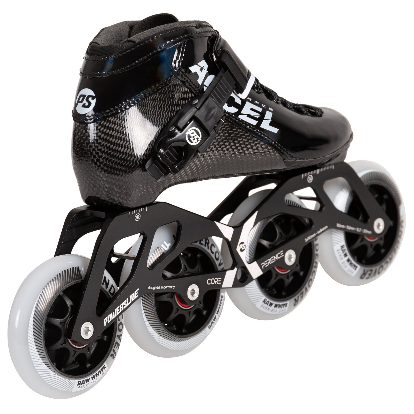 Accel Race Black Kids - Powerslide - Racing Inline Skates - Product Image 3