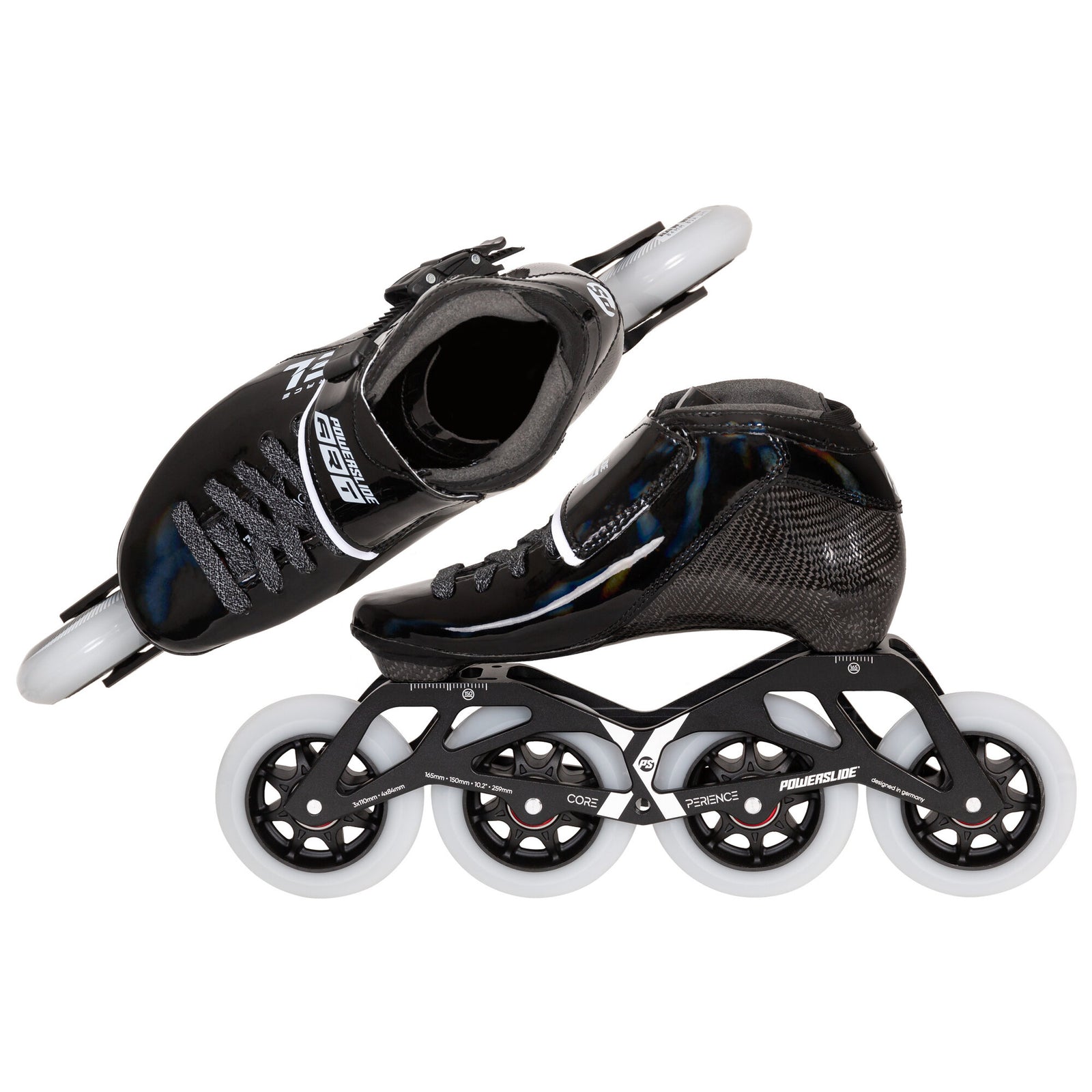 Accel Race Black Kids - Powerslide - Racing Inline Skates - Product Image 4