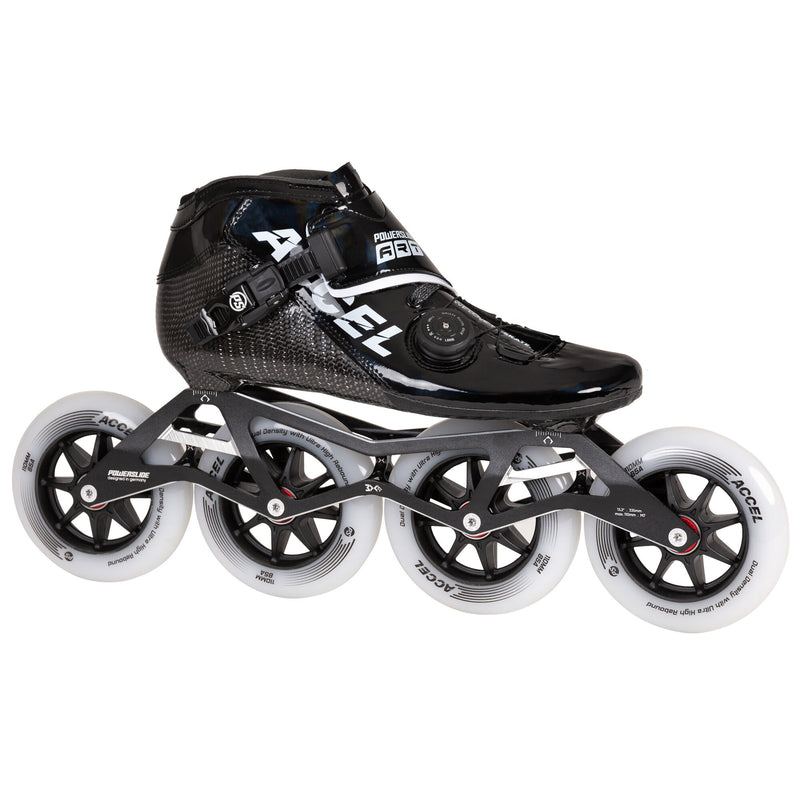 ACCEL Black 110 - Powerslide - Racing Inline Skates