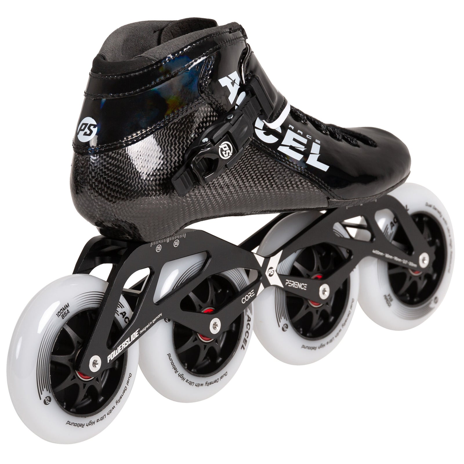 ACCEL Race Black 100 - Powerslide - Racing Inline Skates - Product Image 3