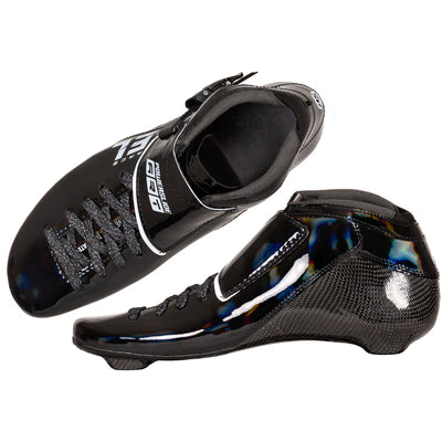 ACCEL Race Black Boot - Powerslide - Racing Inline Skate Boots - Product Image 4
