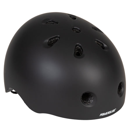 bike helmet for inline skating back of head Urban Black Matt - Powerslide