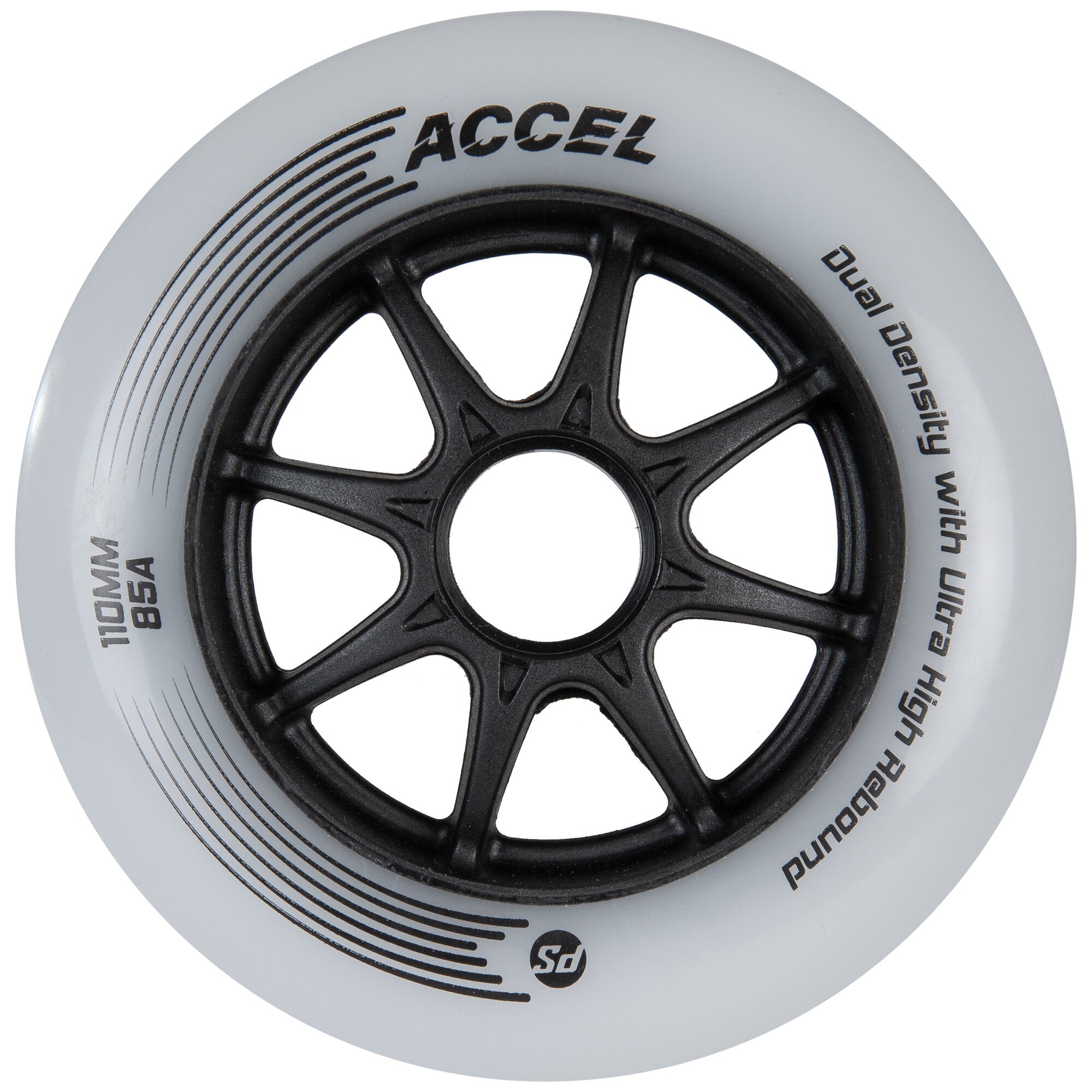 ACCEL 110mm/85A 8-pack - Powerslide - Racing Inline Skate Wheels
