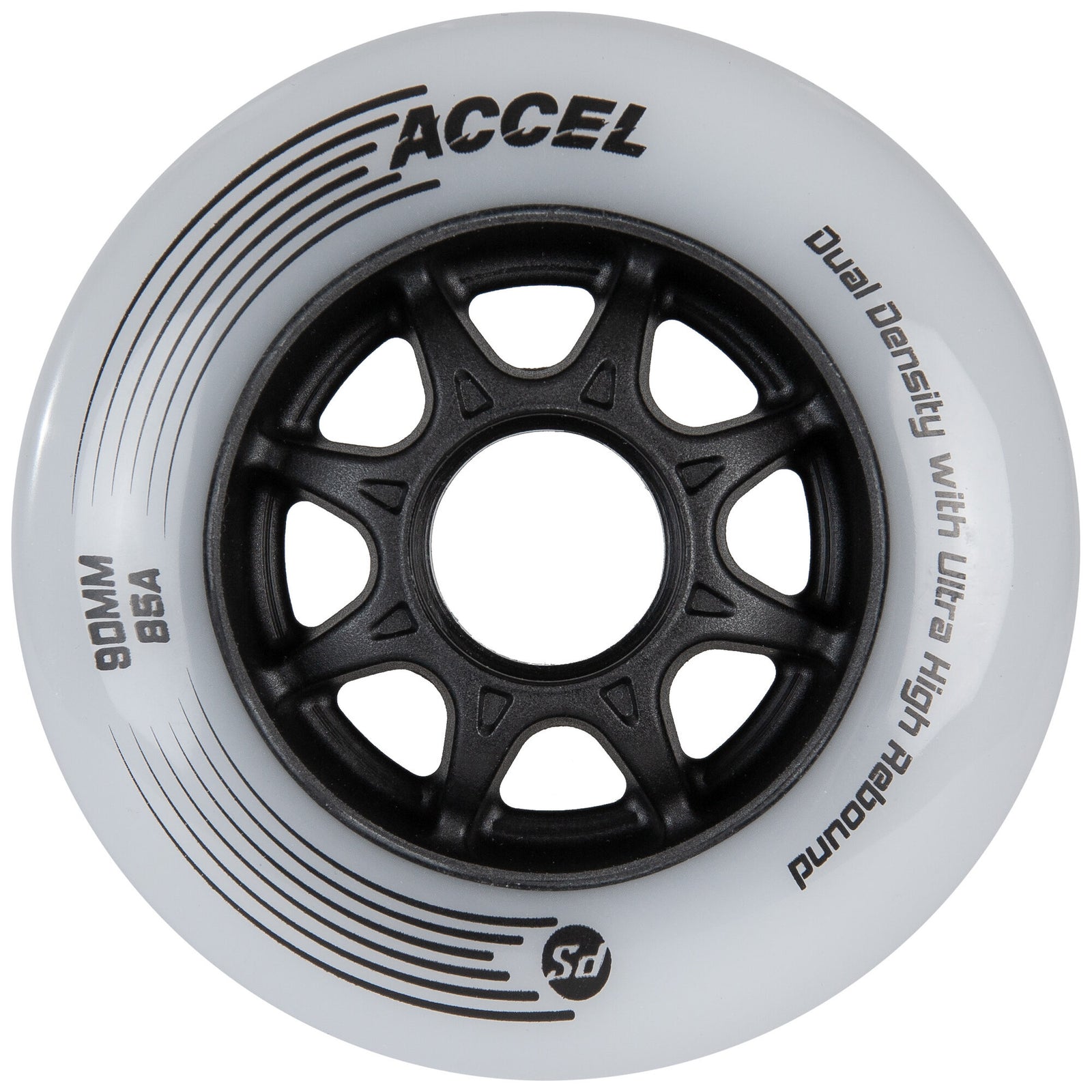 ACCEL 90mm/85A 8-pack - Powerslide - Racing Inline Skate Wheels - Product Image 1