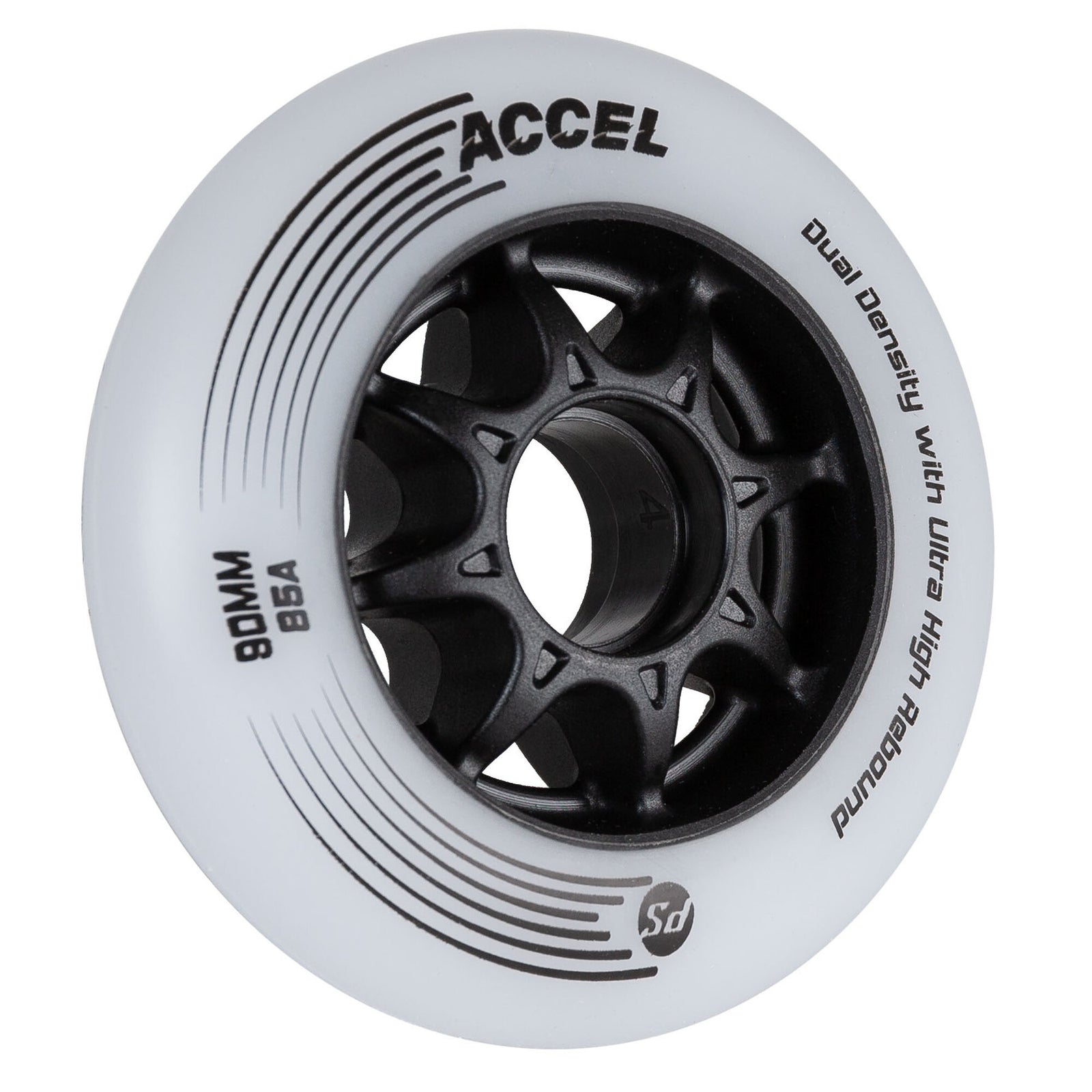 ACCEL 90mm/85A 8-pack - Powerslide - Racing Inline Skate Wheels - Product Image 2