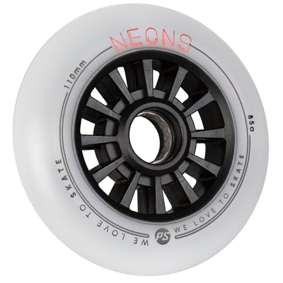 Neons 110/85A Red 3-pack - Powerslide - Nite Inline Skate Wheels - Product Image 3