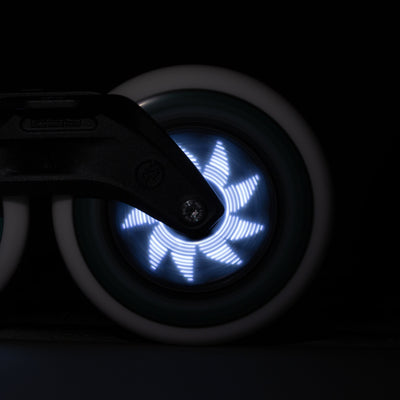 Graphix 125/85A White, pc. - Powerslide - Nite Inline Skate Wheels - Product Image 4