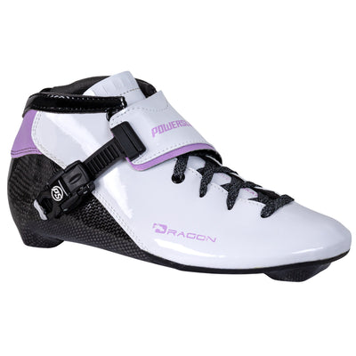 In Line Racing Boot Dragon White - Powerslide - Racing Inline Skate Boots