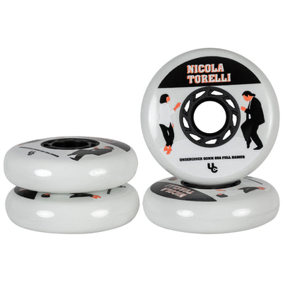 UC Movies Nicola Torelli, 80mm/86a 4-Pack - Undercover - Urban Inline Skate Wheels - Product Image 4
