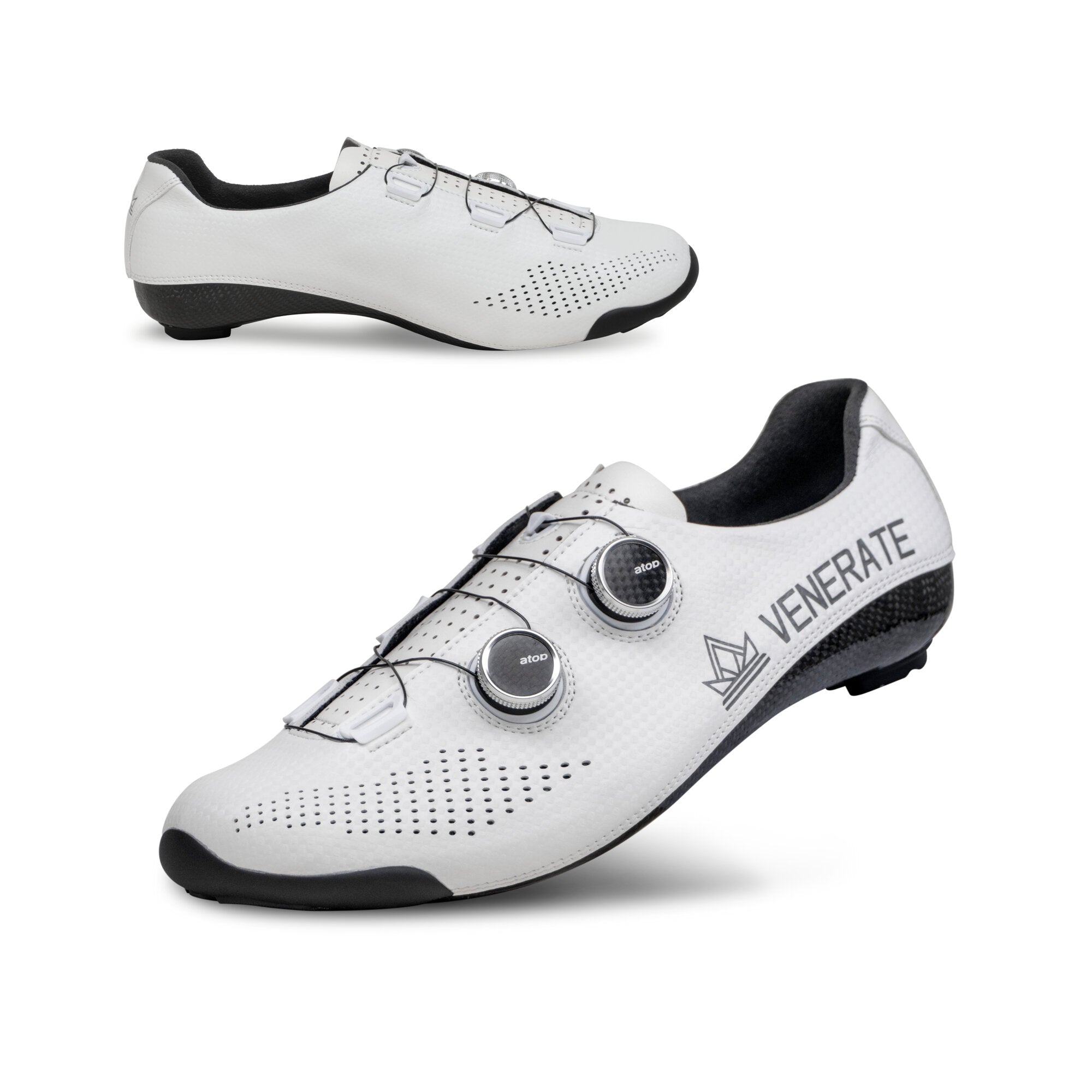 Venerate Road 2.0 - White - Venerate - Racing Bike Shoes