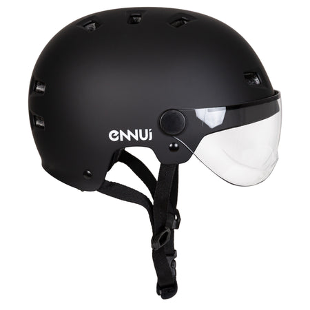 Clash Black - Ennui - Roller Derby Helmets - Product Image 1