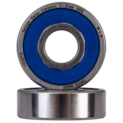 Swings Ceramic S-Steel 608 - Swings - Inline Skating Bearings - Product Image 3