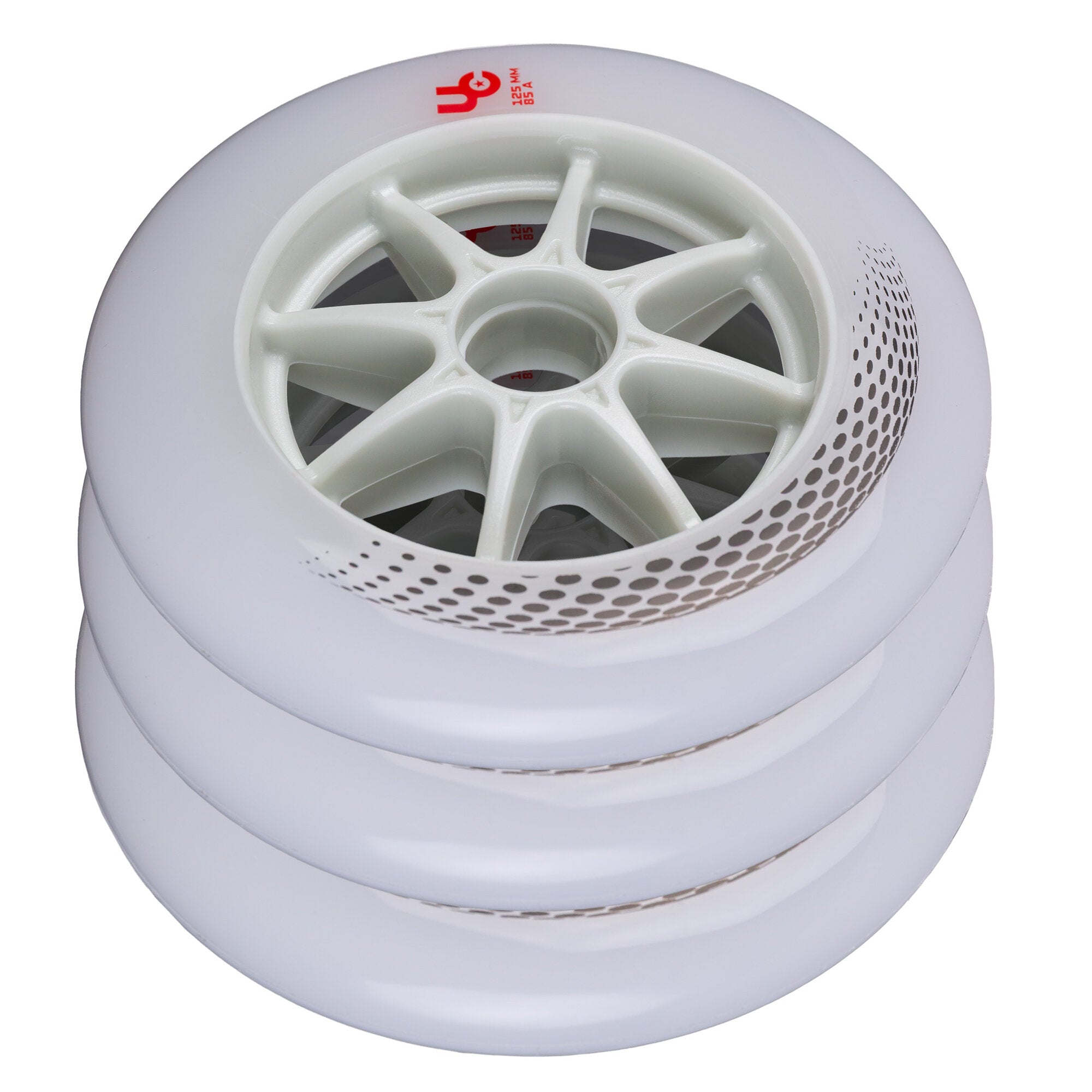 UNDERCOVER 小*4 Vortex 125mm/85A, 3-pack - Undercover - Urban Inline Skate Wheels