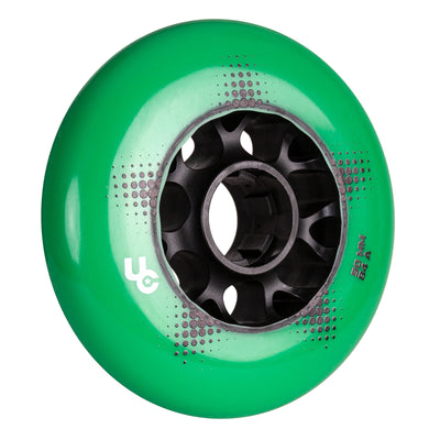 Team PRO 90mm/84A Green, 4-Pack - Undercover - Urban Inline Skate Wheels - Product Image 2