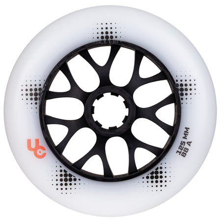 Team PRO 125/88A White, 3-pack - Undercover - Urban Inline Skate Wheels - Product Image 1