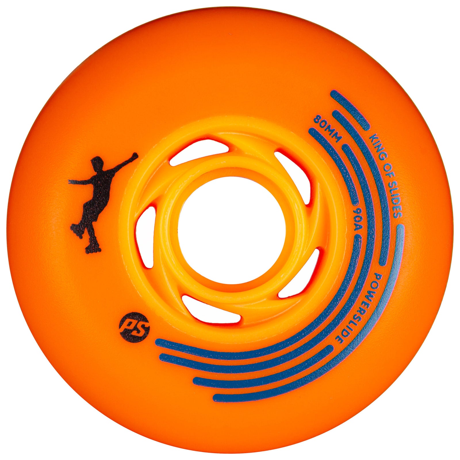 King of Slides 80/90A, 4-pack - Powerslide - Urban Inline Skate Wheels - Product Image 1