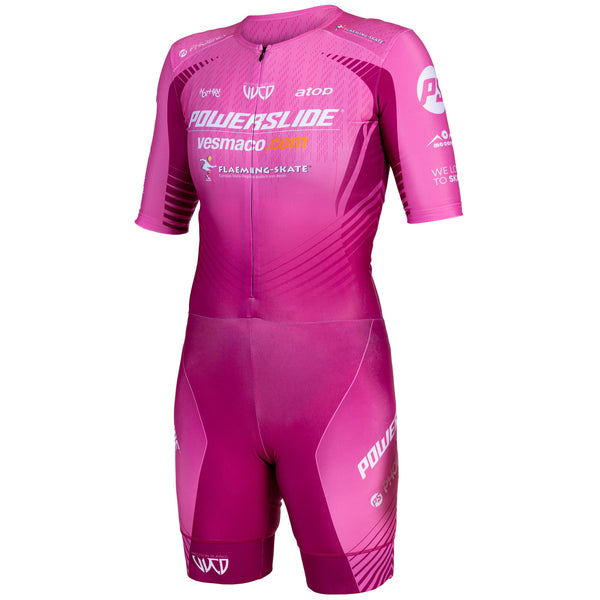 Racing Suit Jr. Pink - Powerslide - Inline Skating Clothing - Product Image 1