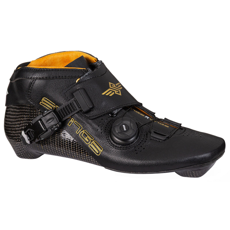 In Line Racing Boot Swings Jr. Mk I Black - Swings - Racing Inline Skate Boots