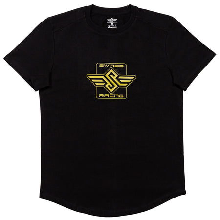 Swings Racing Tee Black - Swings - Casual Clothing - Product Image 1