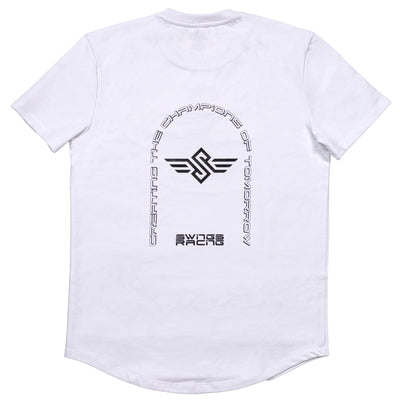 Swings Racing Tee White - Swings - Casual Clothing - Product Image 2